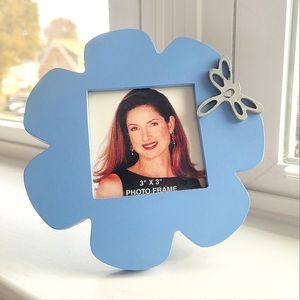 💮 Vintage Dragonfly Flower Photo Frame💮 90s Colorful Fun Spring Summer Twee